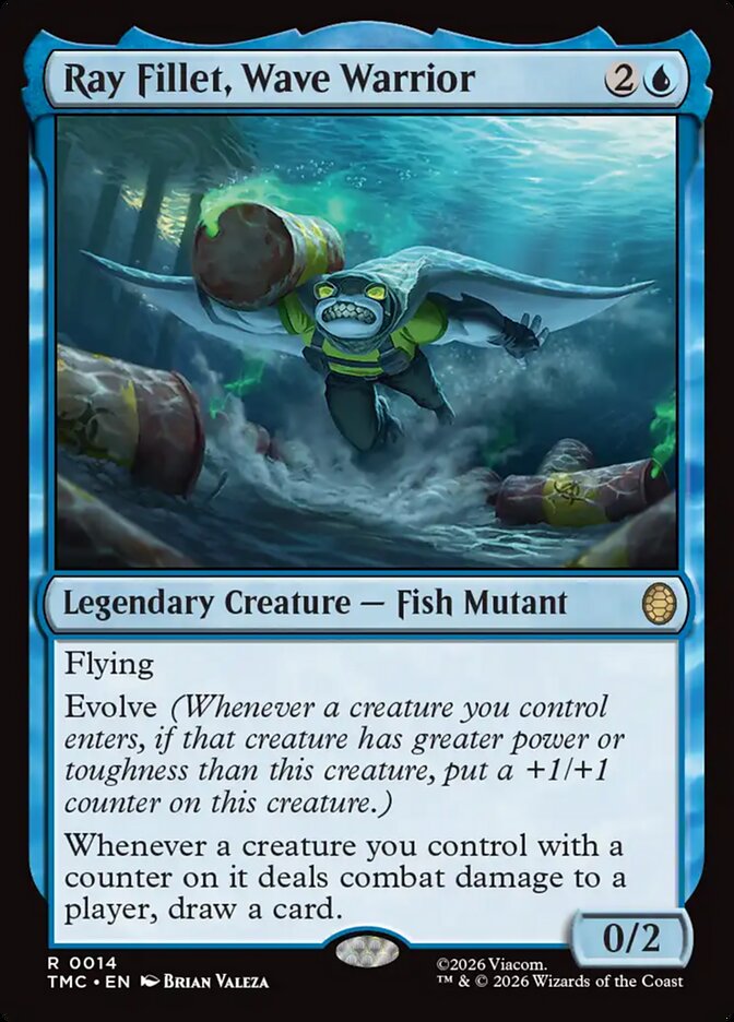 Ray Fillet, Wave Warrior card image