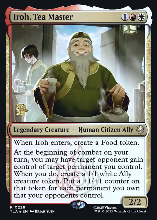 Iroh, Tea Master card image