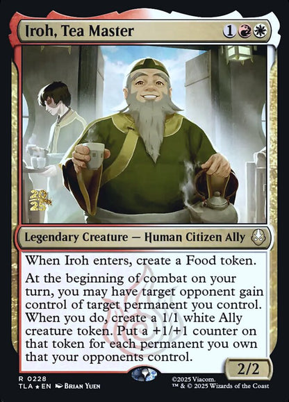 Iroh, Tea Master card image