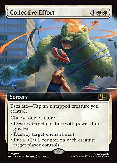 Collective Effort Magic: The Gathering card
