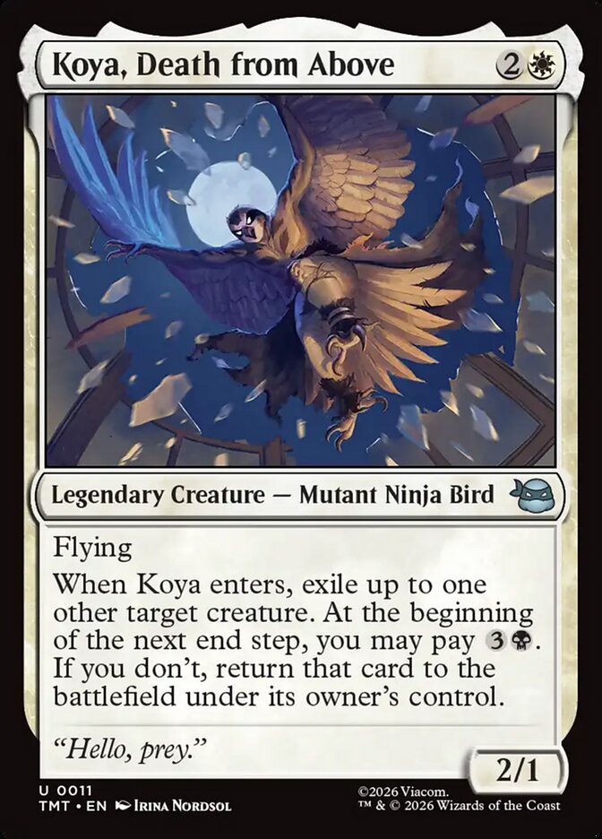 Koya, Death from Above card image