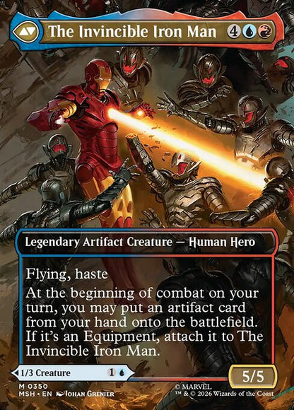 The Invincible Iron Man Magic: The Gathering card