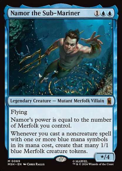 Namor the Sub-Mariner Magic: The Gathering card