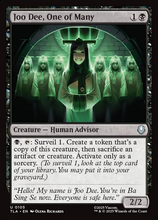 Joo Dee, One of Many Magic: The Gathering card