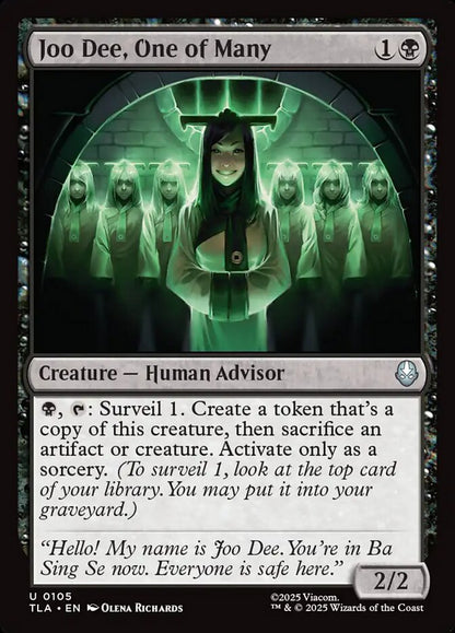 Joo Dee, One of Many Magic: The Gathering card