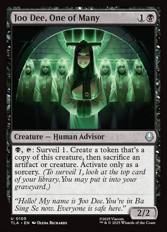 Joo Dee, One of Many Magic: The Gathering card