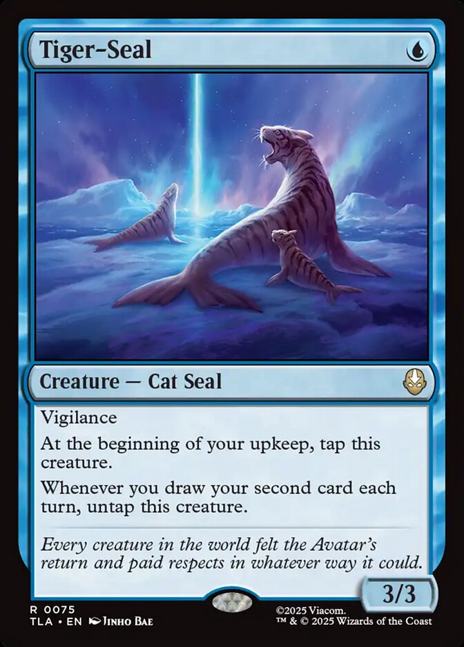 Tiger-Seal Magic: The Gathering card