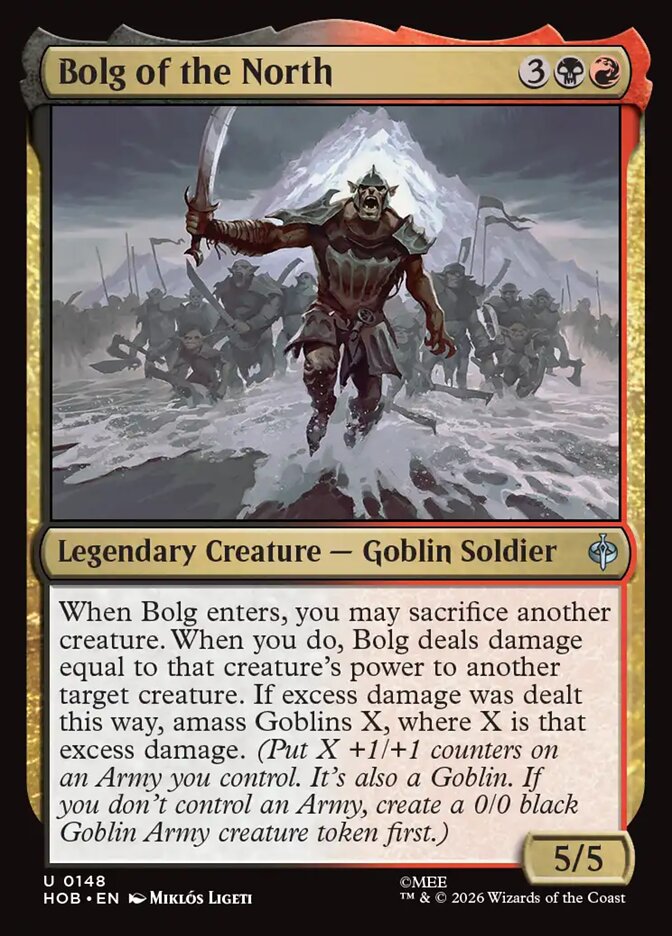Bolg of the North card image