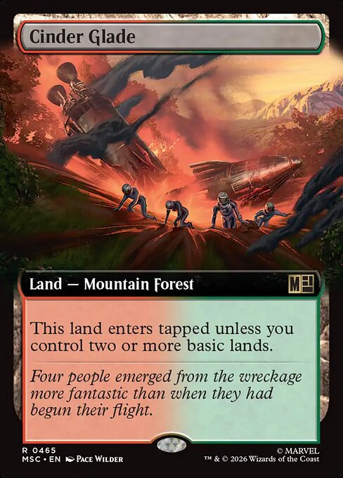 Cinder Glade Magic: The Gathering card