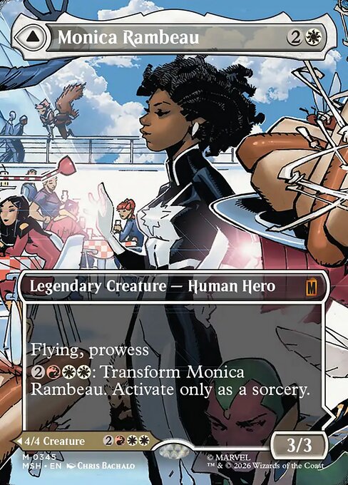 Monica Rambeau Magic: The Gathering card