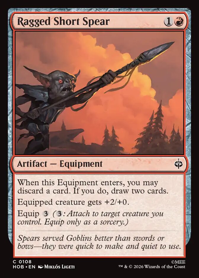 Ragged Short Spear card image
