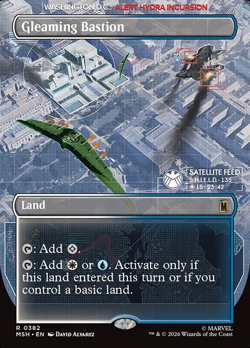Gleaming Bastion Magic: The Gathering card