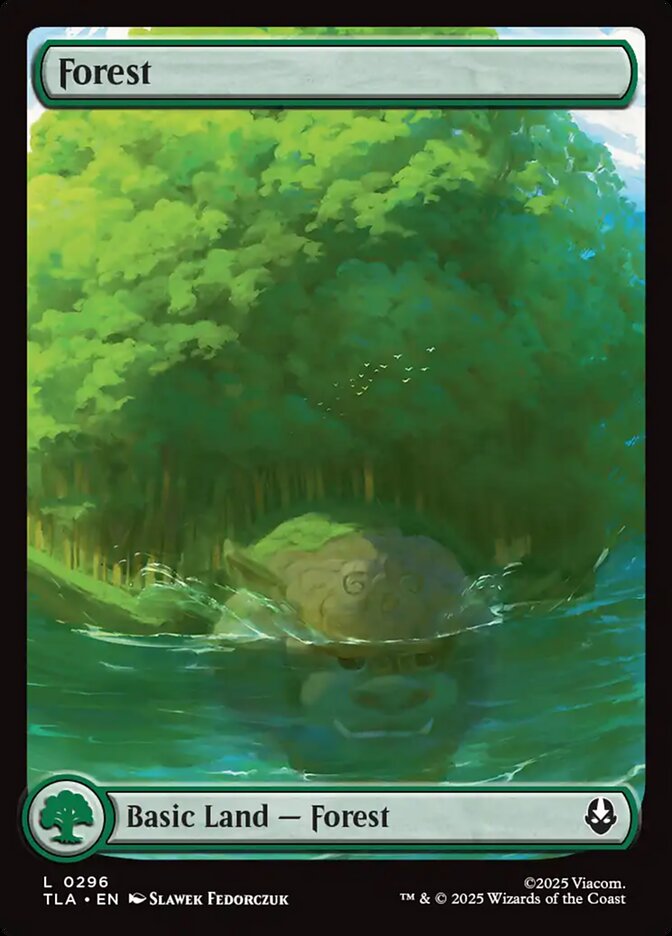 Forest Magic: The Gathering card