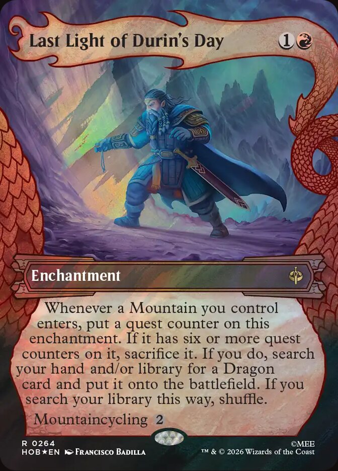 Last Light of Durin's Day card image