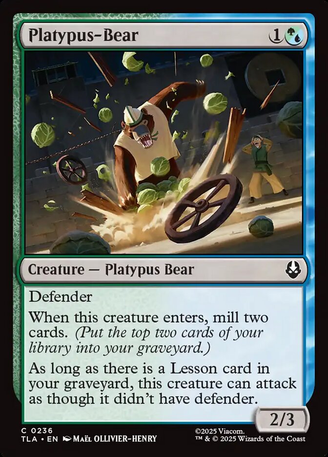 Platypus-Bear (Avatar: The Last Airbender)