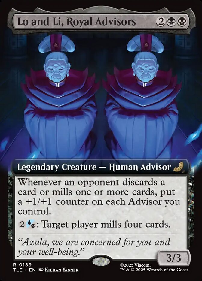 Lo and Li, Royal Advisors card image