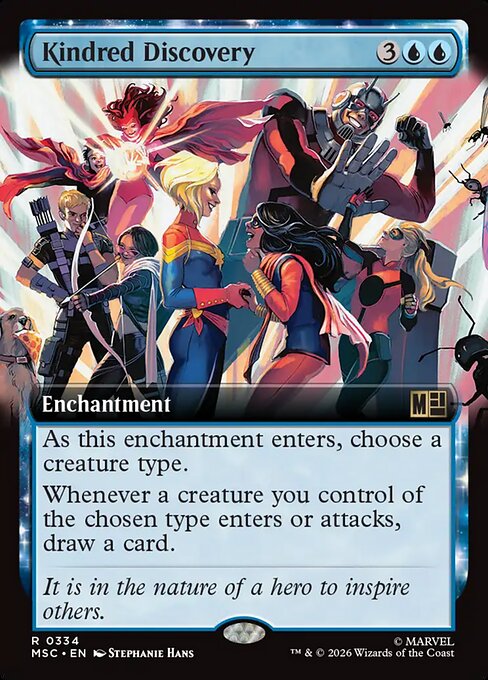 Kindred Discovery Magic: The Gathering card