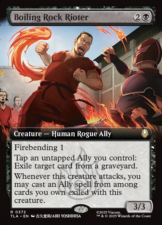 Boiling Rock Rioter Magic: The Gathering card