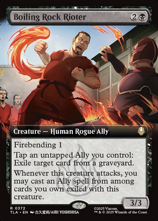 Boiling Rock Rioter Magic: The Gathering card