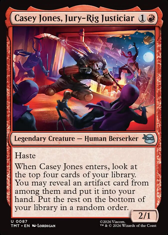 Casey Jones, Jury-Rig Justiciar card image