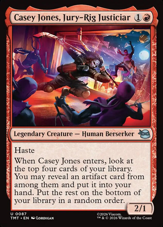 Casey Jones, Jury-Rig Justiciar card image