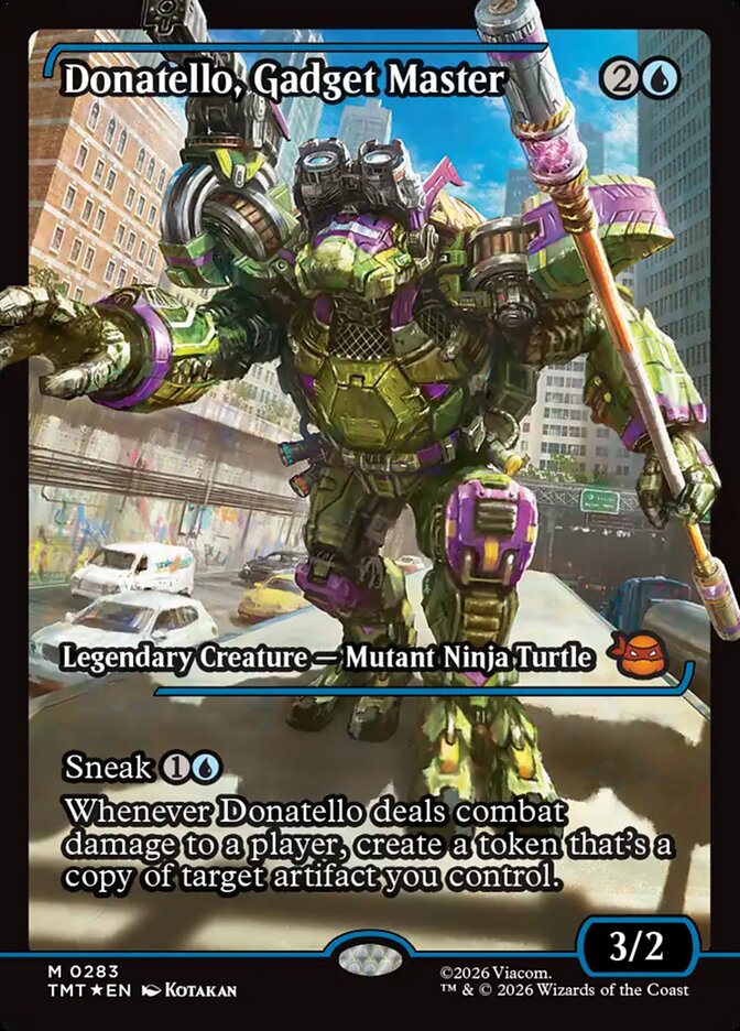Donatello, Gadget Master card image