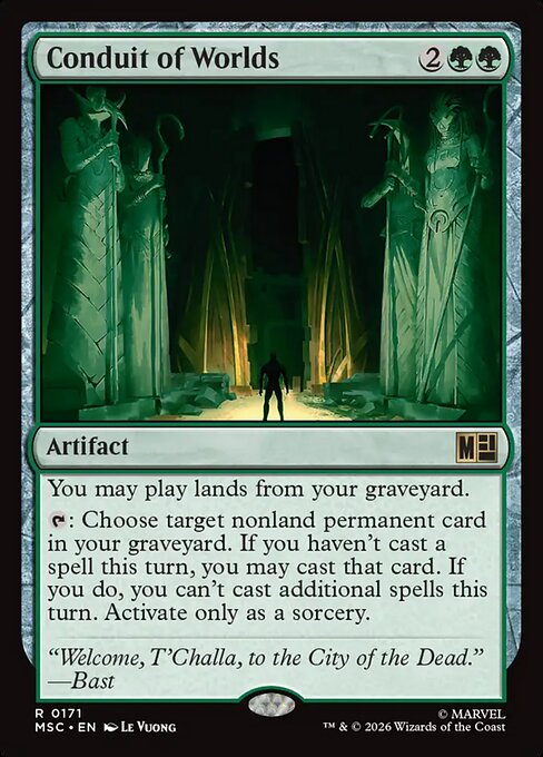 Conduit of Worlds Magic: The Gathering card