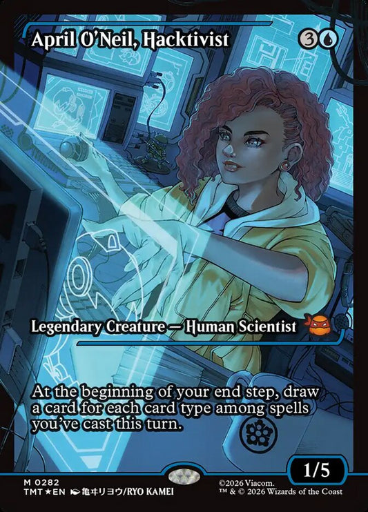 April O'Neil, Hacktivist card image