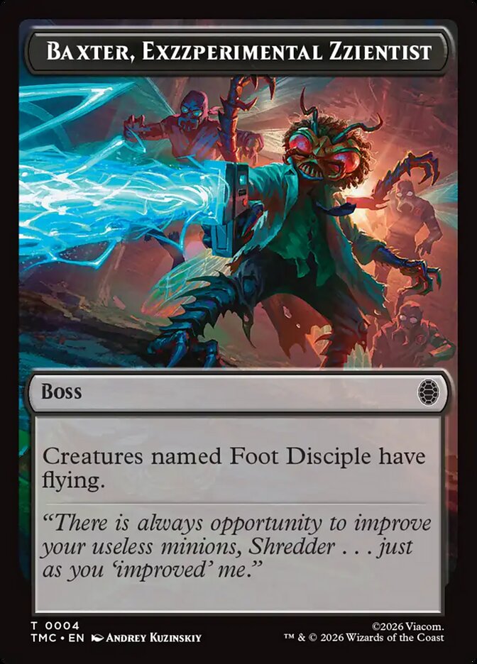 Baxter, Exzzperimental Zzientist card image