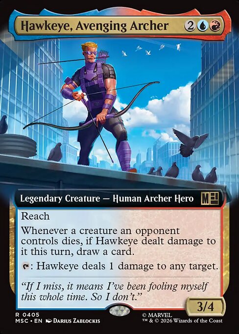 Hawkeye, Avenging Archer Magic: The Gathering card