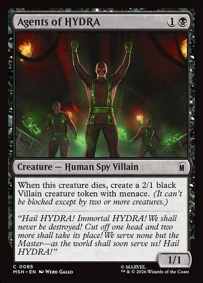 Agents of HYDRA Magic: The Gathering card