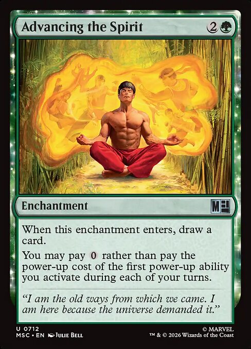 Advancing the Spirit Magic: The Gathering card