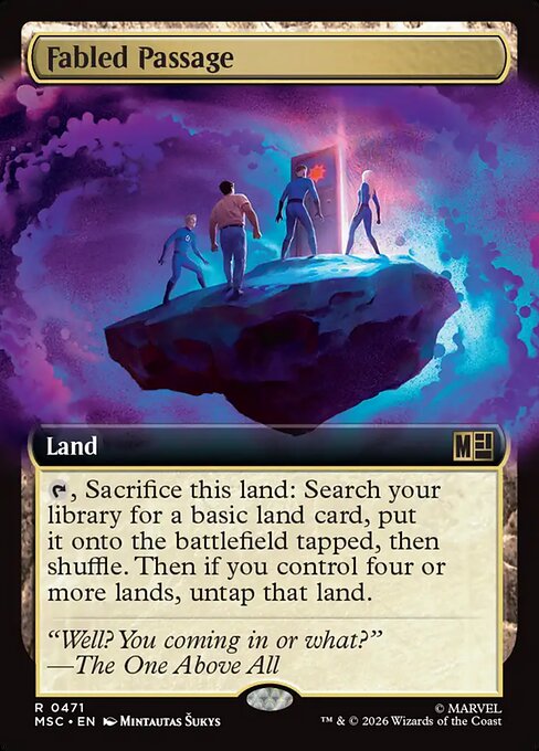 Fabled Passage Magic: The Gathering card