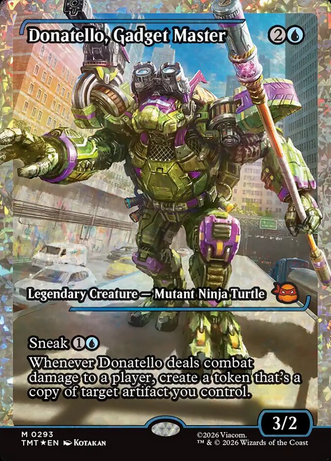 Donatello, Gadget Master card image