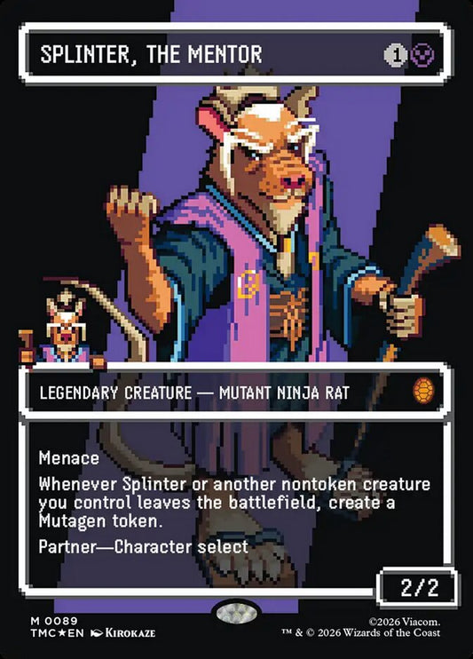 Splinter, the Mentor card image