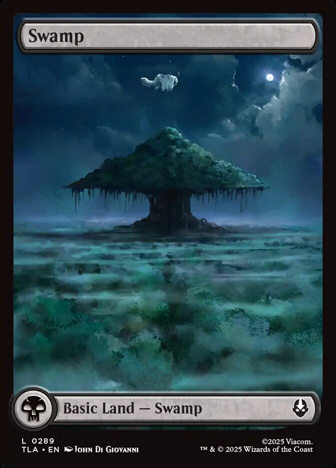 Swamp Magic: The Gathering card