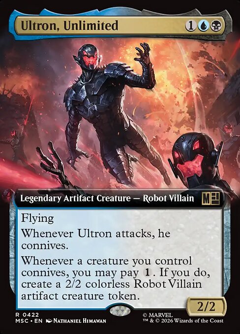 Ultron, Unlimited Magic: The Gathering card
