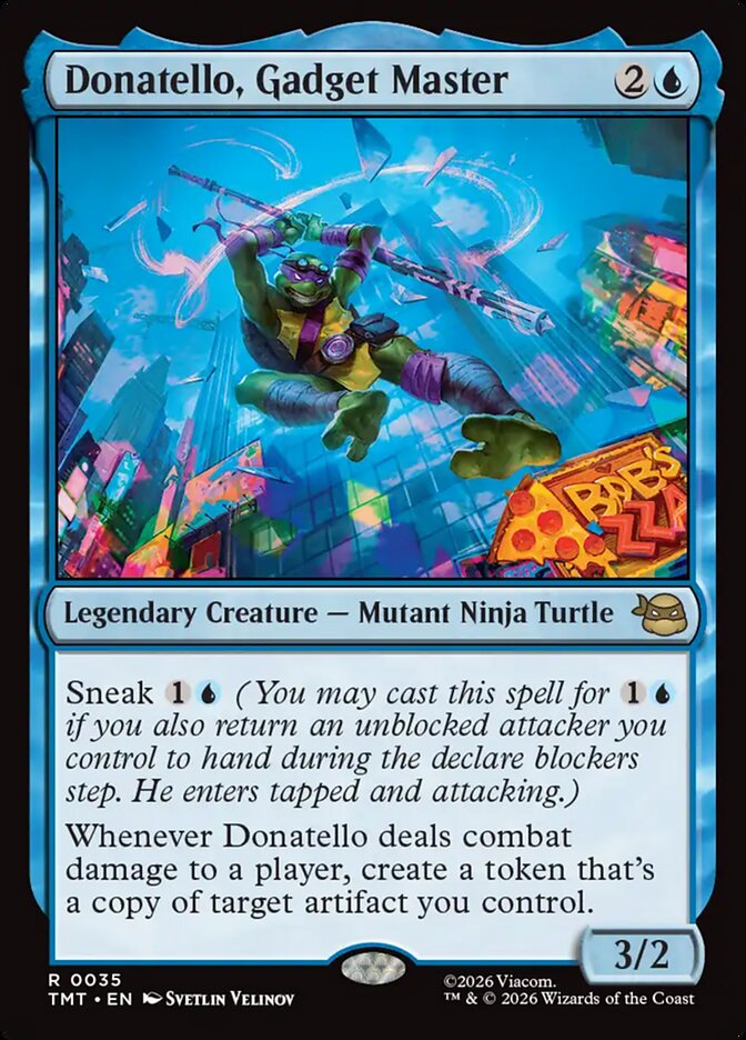 Donatello, Gadget Master card image