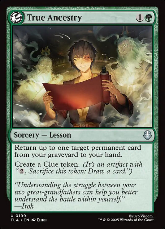True Ancestry Magic: The Gathering card