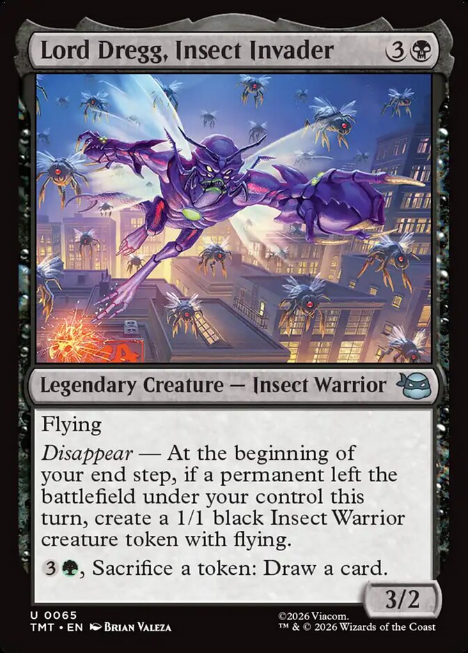 Lord Dregg, Insect Invader card image