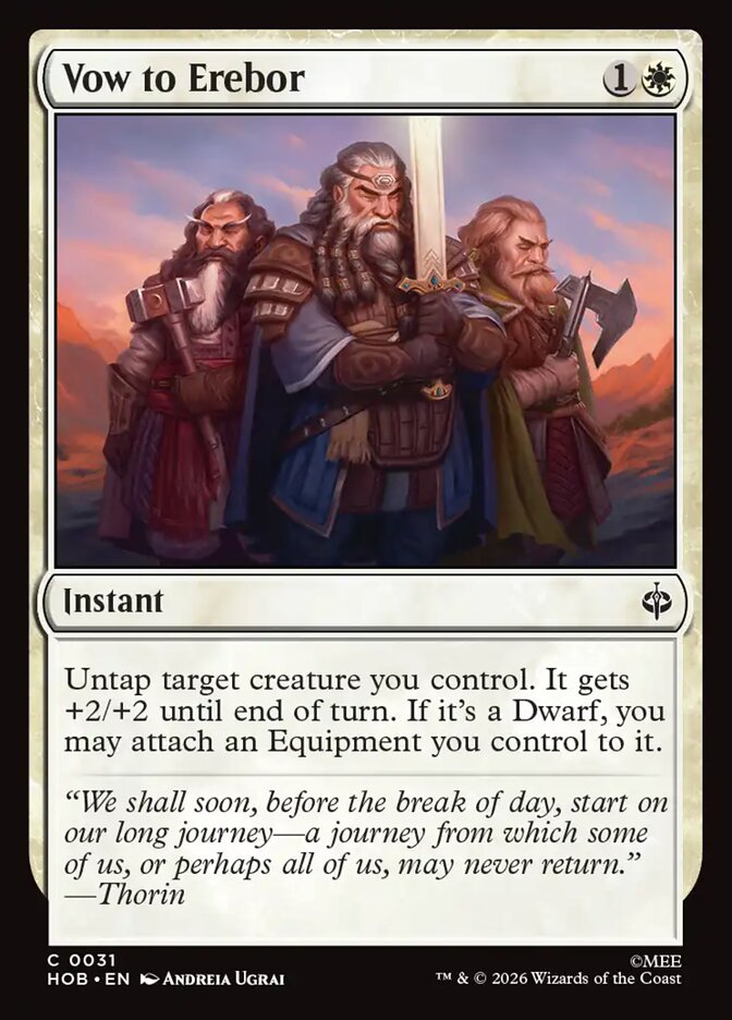 Vow to Erebor card image