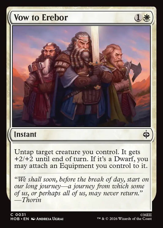 Vow to Erebor card image