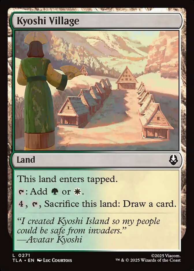 Kyoshi Village Magic: The Gathering card