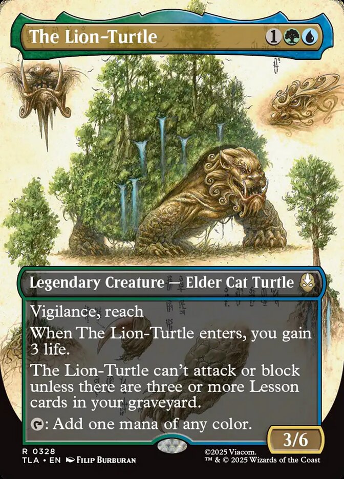 The Lion-Turtle Magic: The Gathering card