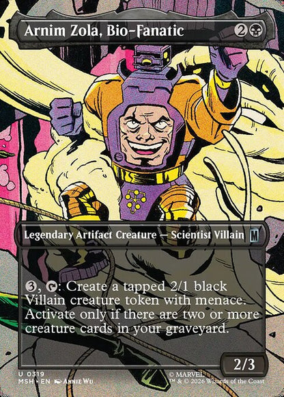 Arnim Zola, Bio-Fanatic Magic: The Gathering card