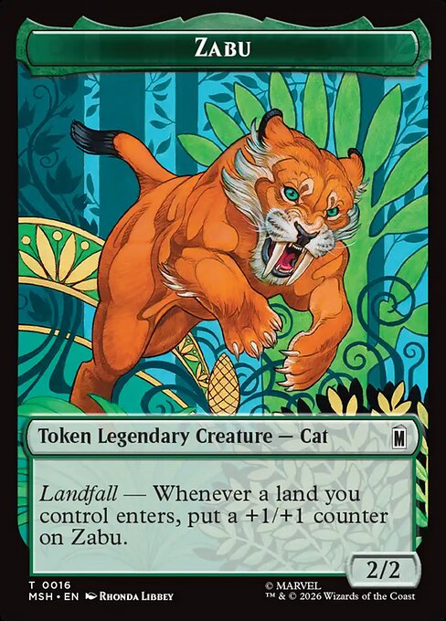 Zabu Magic: The Gathering card