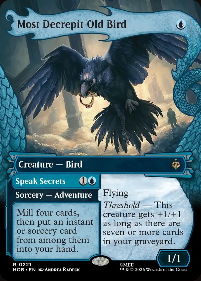Most Decrepit Old Bird // Speak Secrets card image