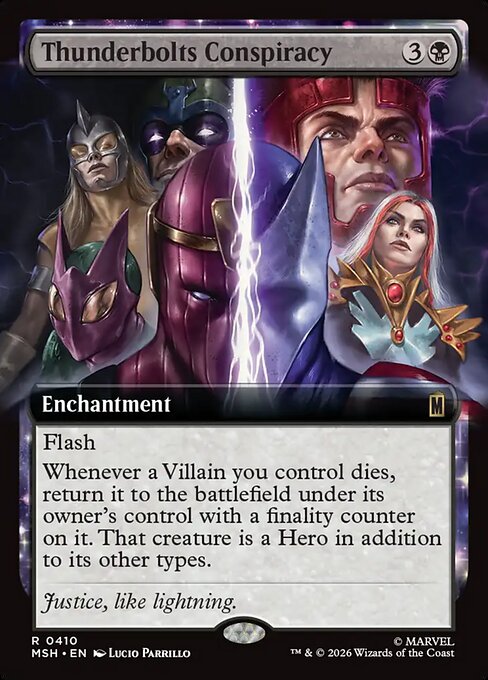 Thunderbolts Conspiracy Magic: The Gathering card