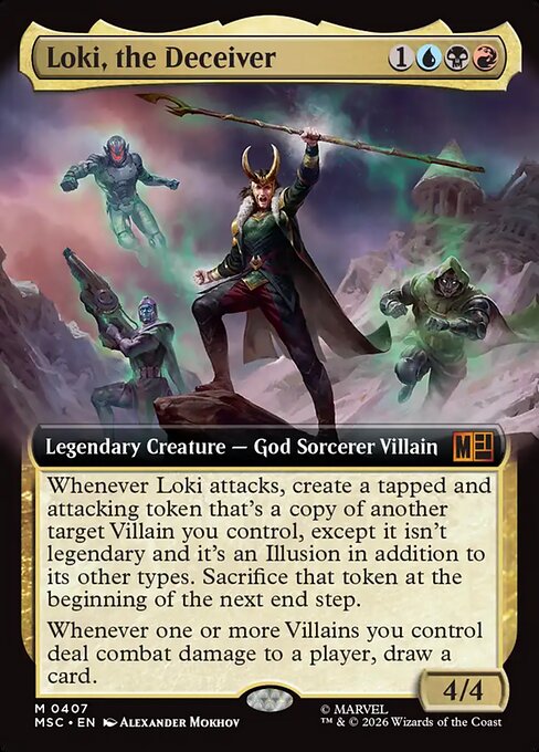 Loki, the Deceiver Magic: The Gathering card