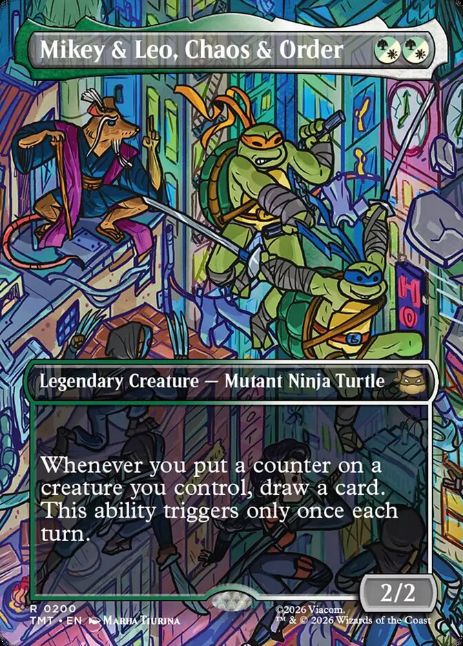 Mikey & Leo, Chaos & Order card image